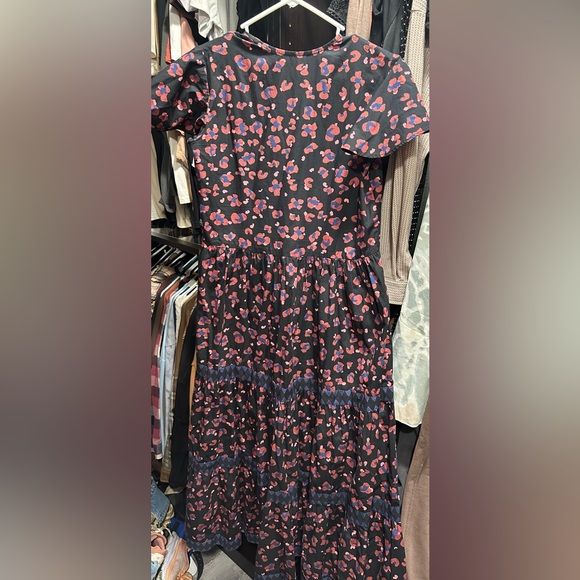 Oliphant Maxi dress in black leopard - Picture 4 of 4